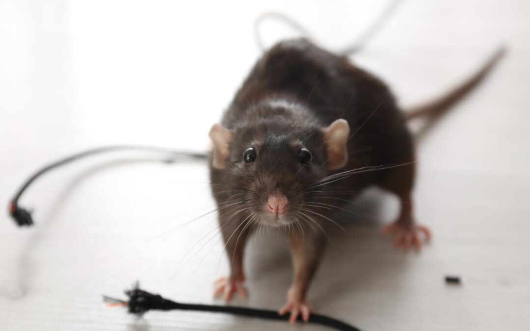 Rodent chewing wire